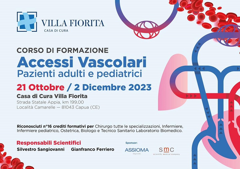 banner corso formazione accessi vascolari