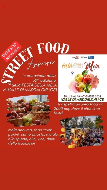 Street Food alla Festa della Mela 8 10 novembre 2024