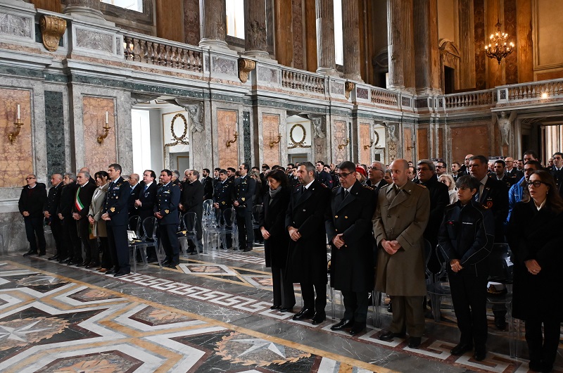 autorità e personale presente nella Cappella Palatina