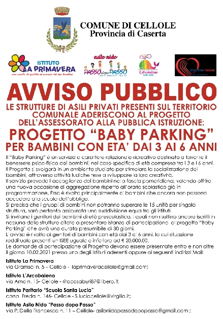 babyparking cellole