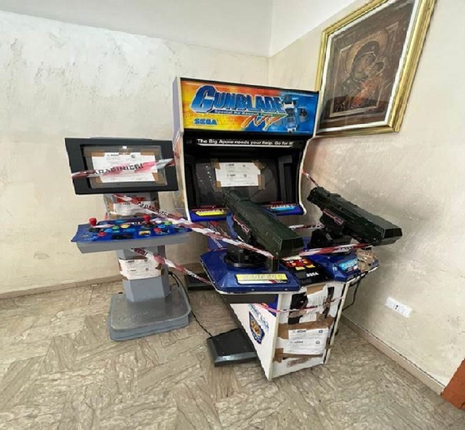 carabinieri sequestro videogiochi