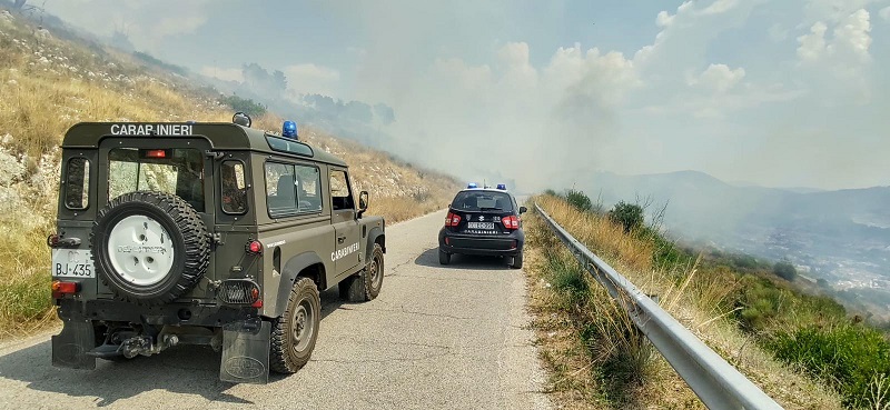 incendio monte baccala